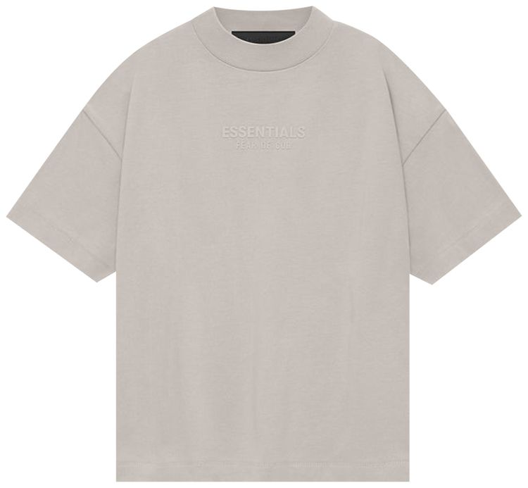 Fear of God Essentials Kids Tee Silver Cloud
