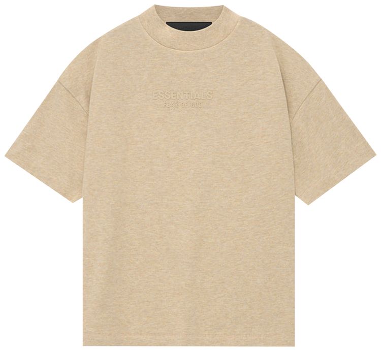 Fear of God Essentials Kids Tee Gold Heather