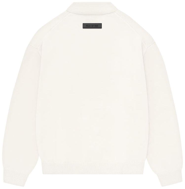 Fear of God Essentials Kids Knit Polo Cloud Dancer