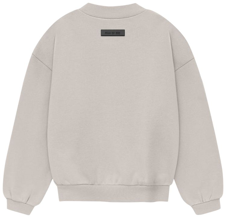 Fear of God Essentials Kids Crewneck Silver Cloud