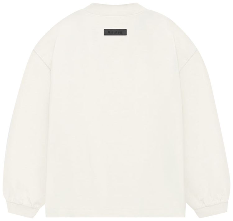 Fear of God Essentials Kids Long Sleeve Tee Cloud Dancer