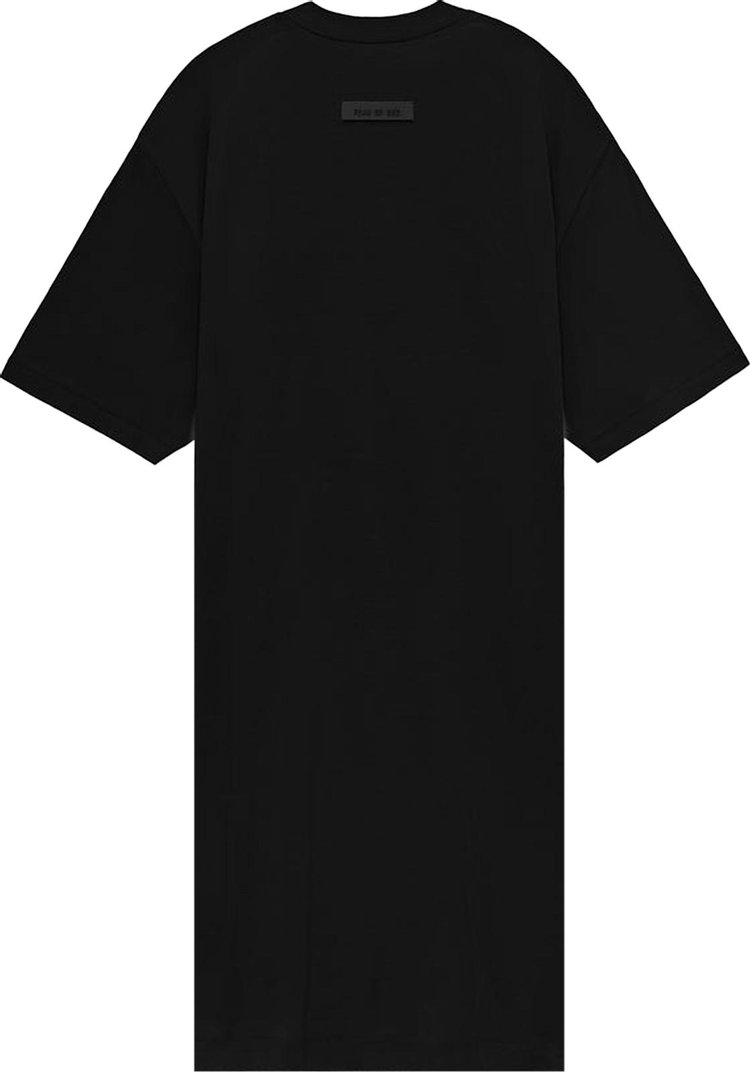 Fear of God Essentials Kids 34 Sleeve Dress Jet Black