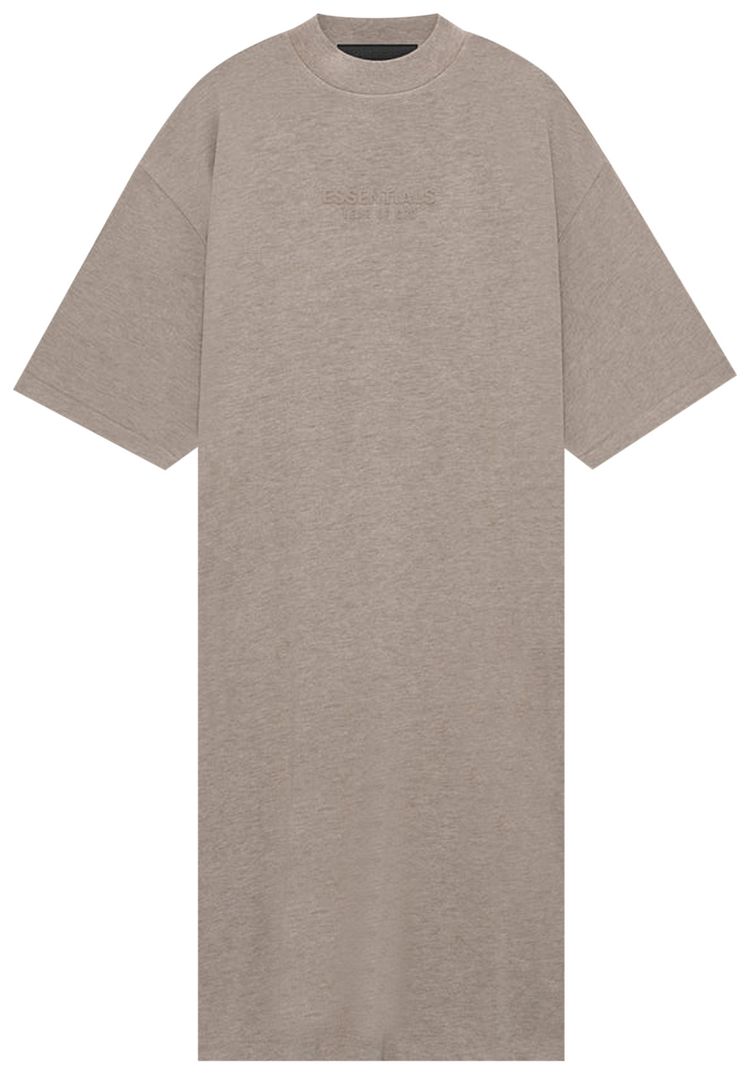 Fear of God Essentials Kids 34 Sleeve Dress Core Heather