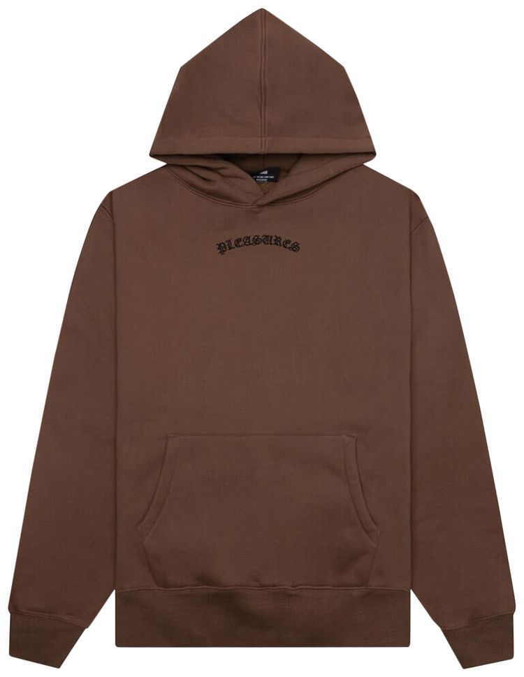 Pleasures Neural Hoodie Brown