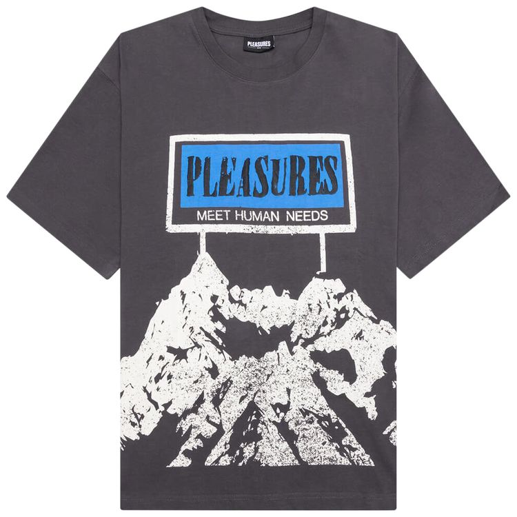 Pleasures Human Needs Heavyweight Shirt Charcoal Grey