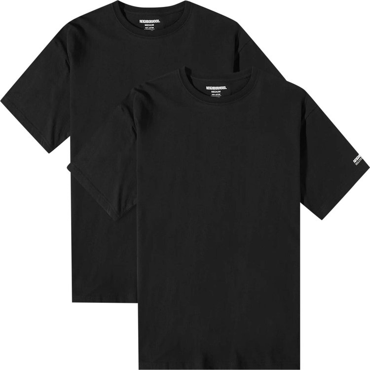 Neighborhood Classic T-Shirt (2 Pack) 'Black'