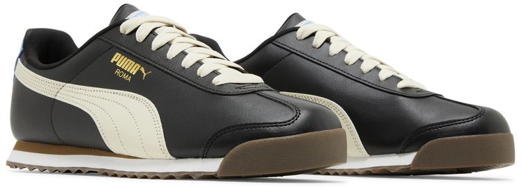 Puma Roma Basic Plus Black Regal Blue