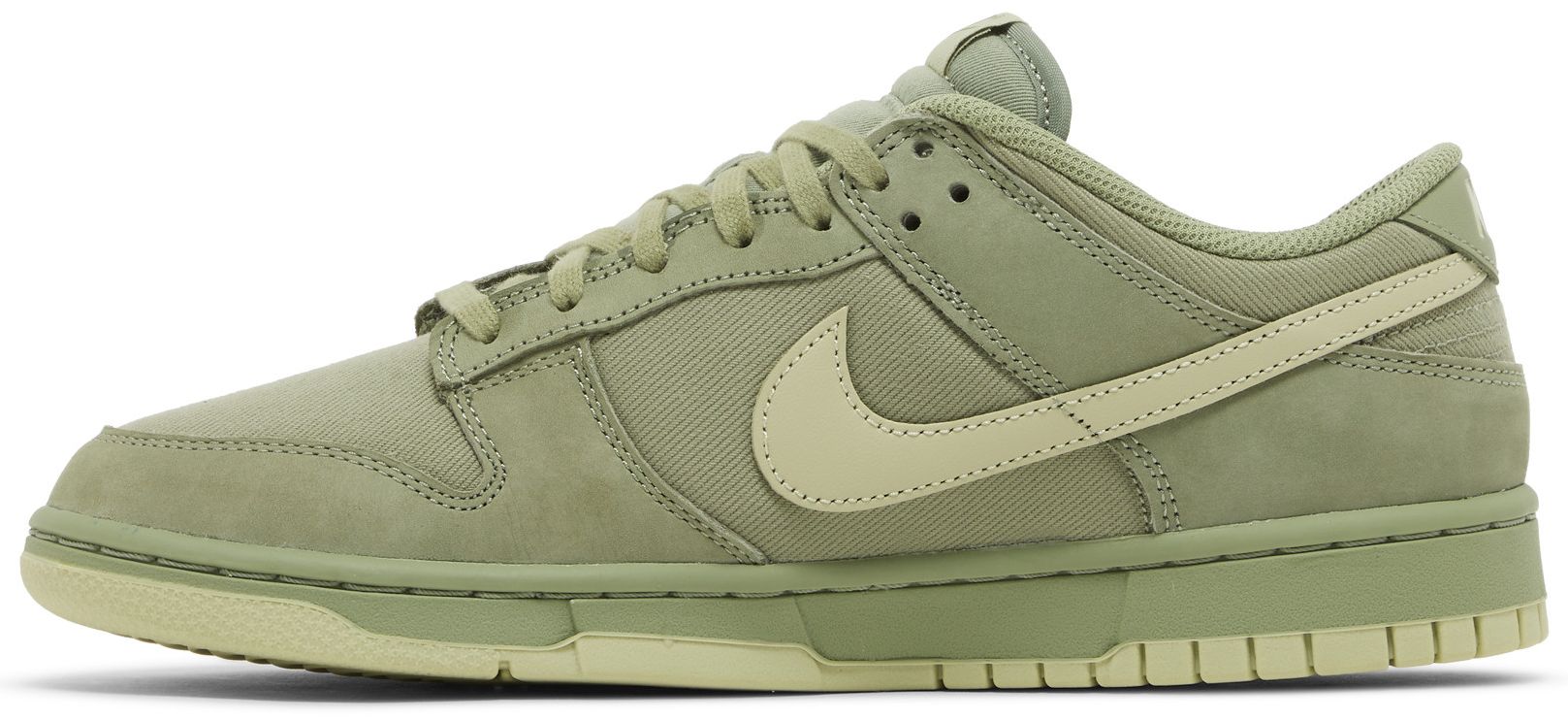 dunk low se oil green