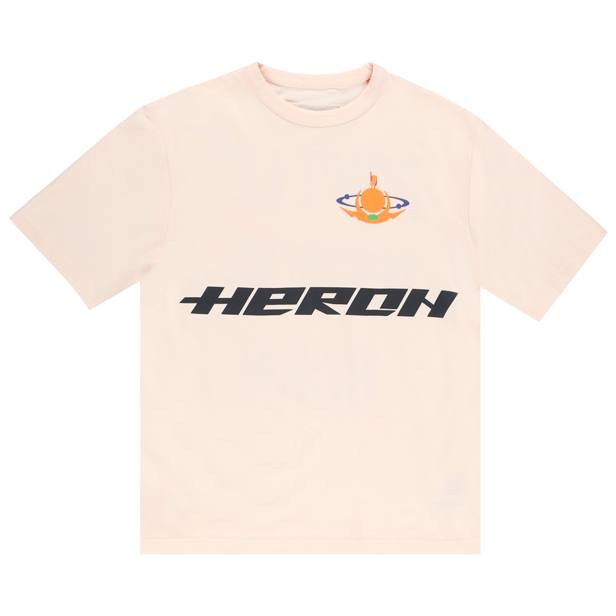 Heron Preston Globe Burn T-Shirt 'Pink'