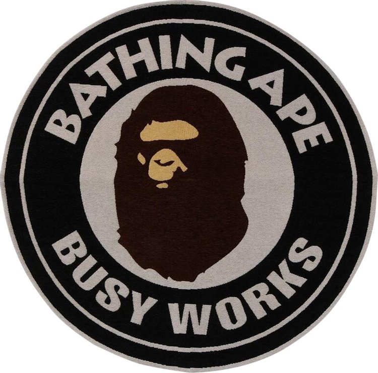 BAPE Busy Works Rug 'Black'