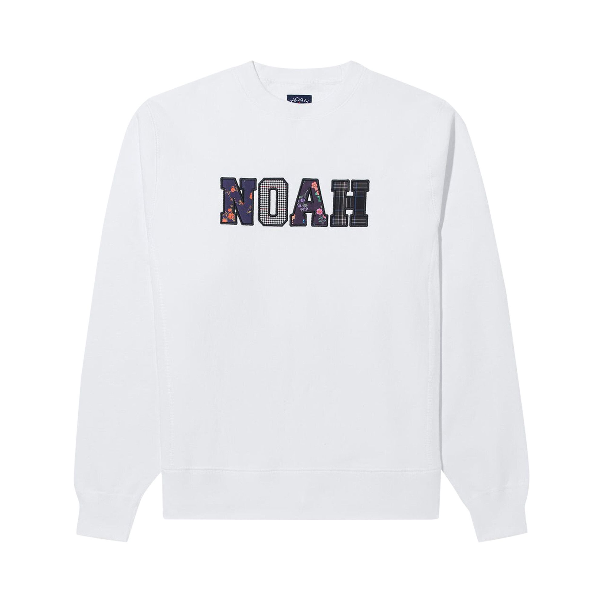 NOAH｜SWEATSHIRTS (Applique Logo Crewneck (SS126FW23 BLK Buy Noah Appliqué Logo Crewneck 'White' - SS126FW23 WHIT | GOAT