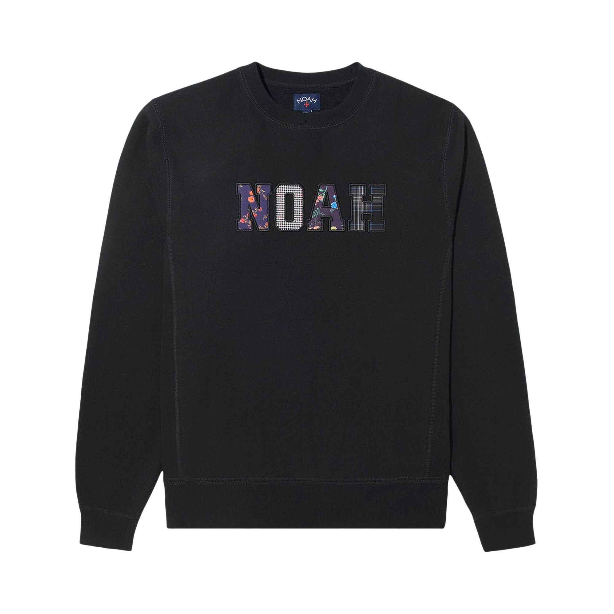 NOAH|SWEATSHIRTS (Applique Logo Crewneck (SS126FW23 BLK Buy Noah Appliqué Logo Crewneck 'Black' - SS126FW23 BLAC | GOAT