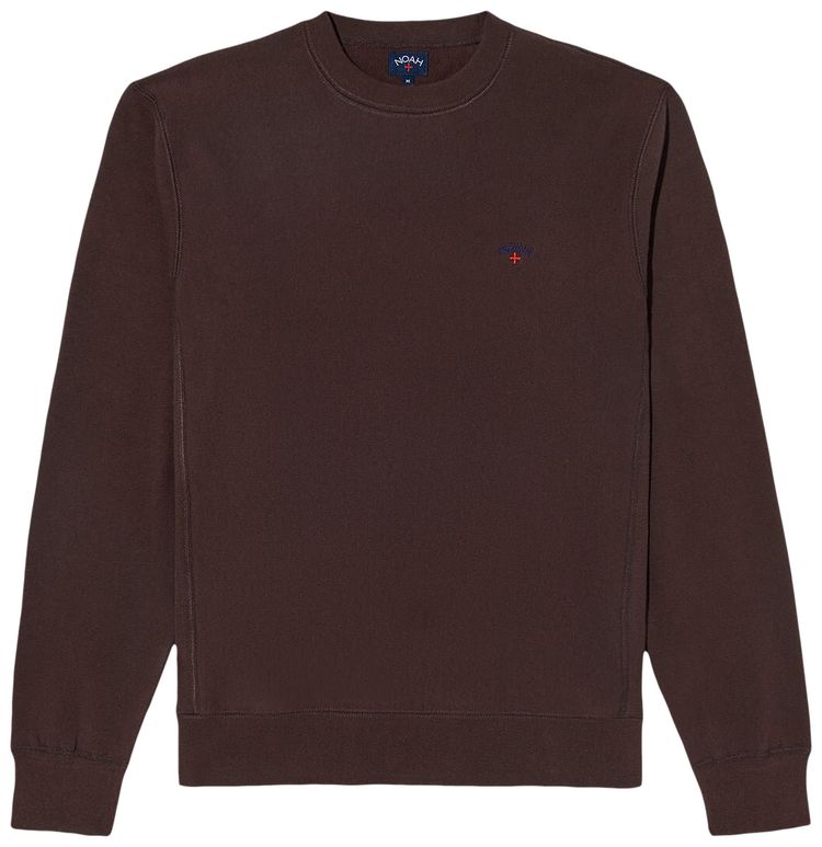 Noah Classic Crewneck Dark Brown