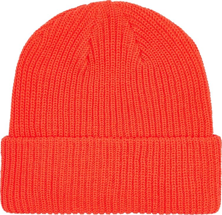 Noah Core Logo Beanie Safety Orange