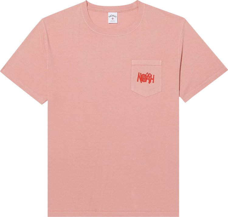 Noah Chaos Pocket T-Shirt 'Rose'