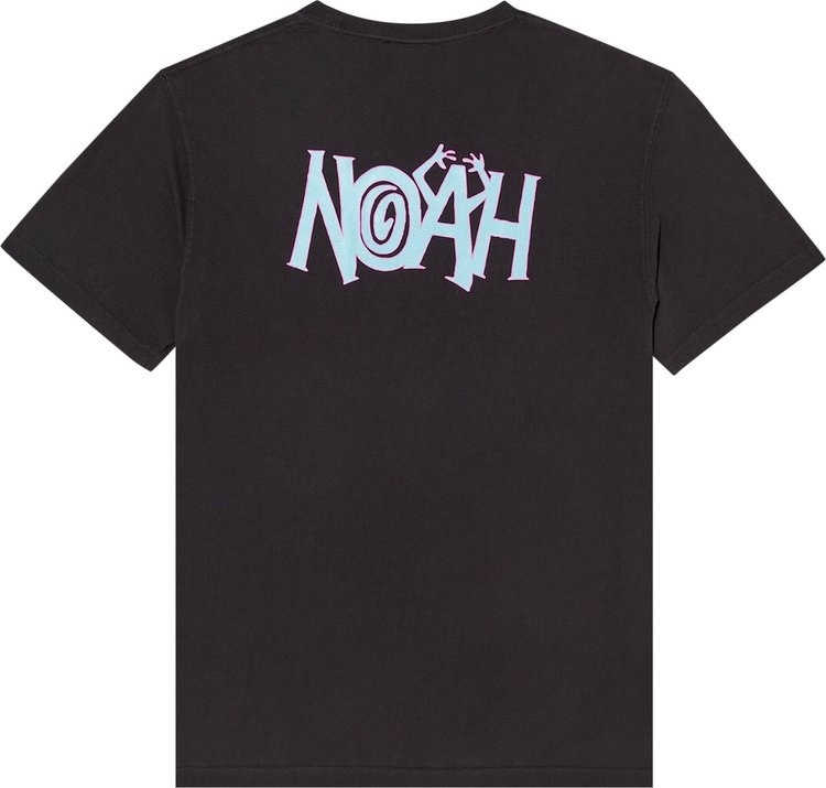 Noah Chaos Pocket T Shirt Dark Grey