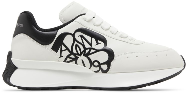 Alexander McQueen Sprint Runner White Black