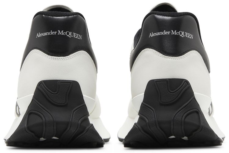 Alexander McQueen Sprint Runner White Black
