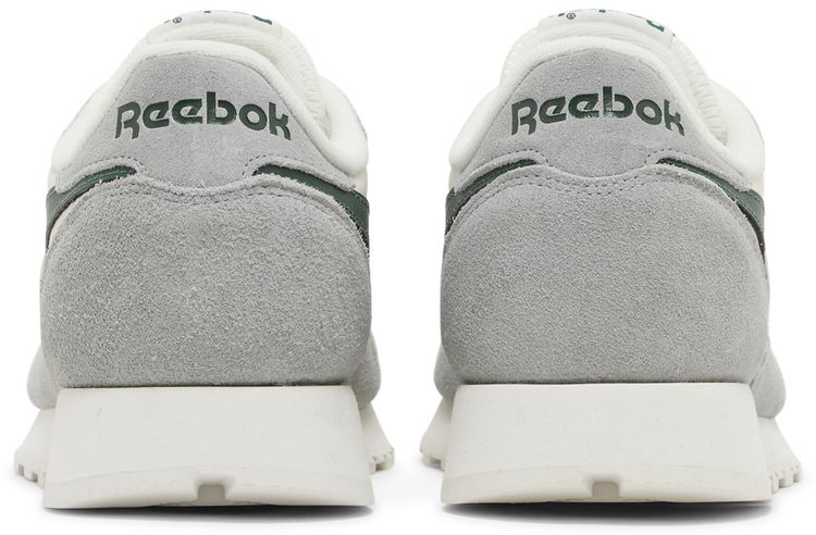 Reebok Classic Leather Pure Grey Dark Green