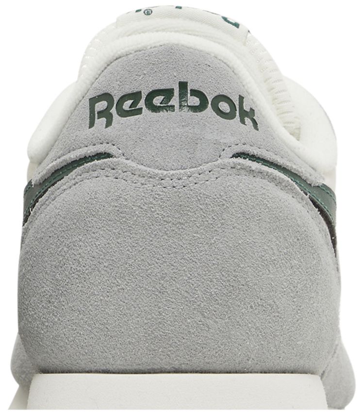 Reebok Classic Leather Pure Grey Dark Green