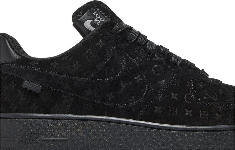 Louis Vuitton x Air Force 1 Low Triple Black