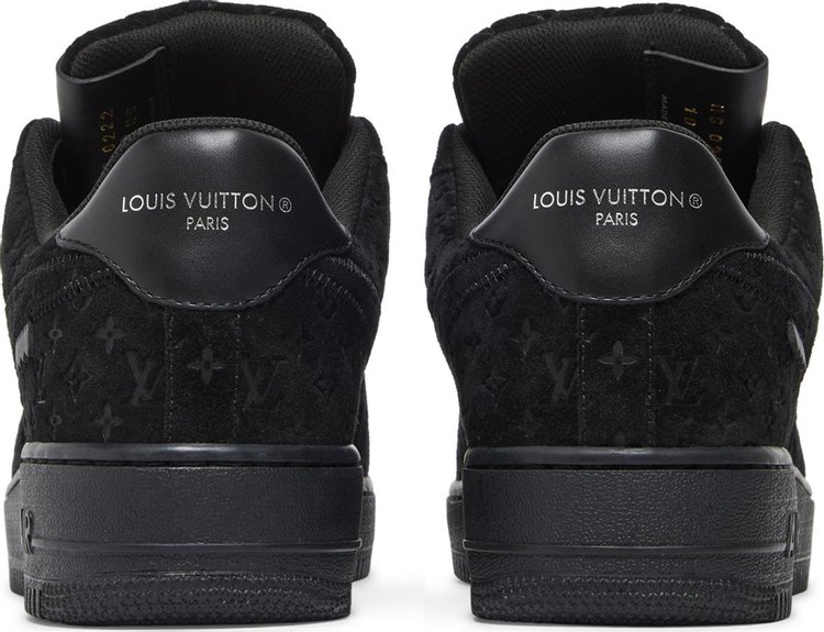 Louis Vuitton x Air Force 1 Low Triple Black