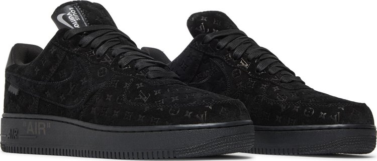 Louis Vuitton x Air Force 1 Low Triple Black