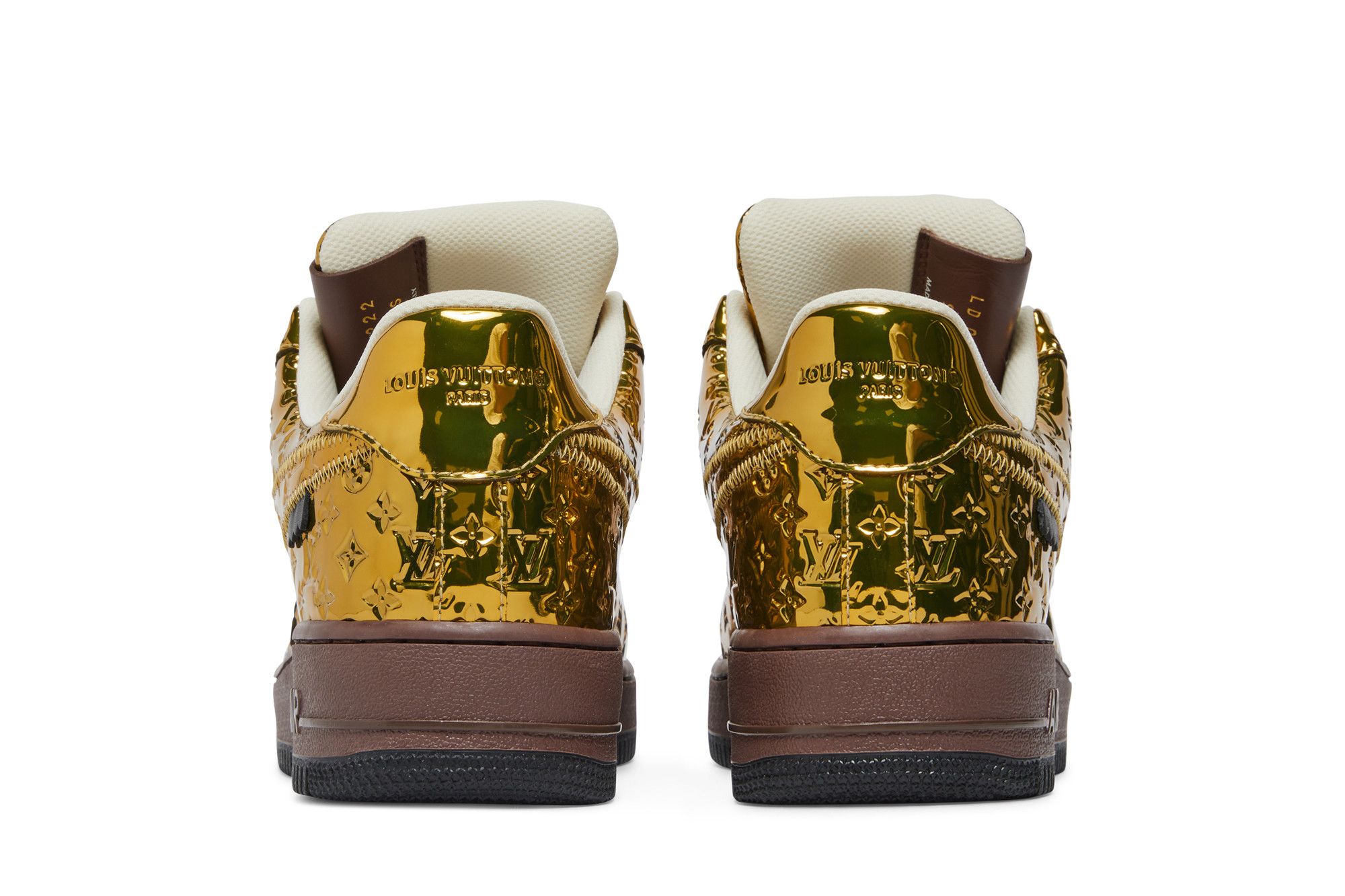 Buy Nike Louis Vuitton x Air Force 1 Low 'Metallic Gold