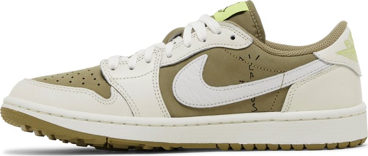 Travis Scott x Air Jordan 1 Low Golf Neutral Olive