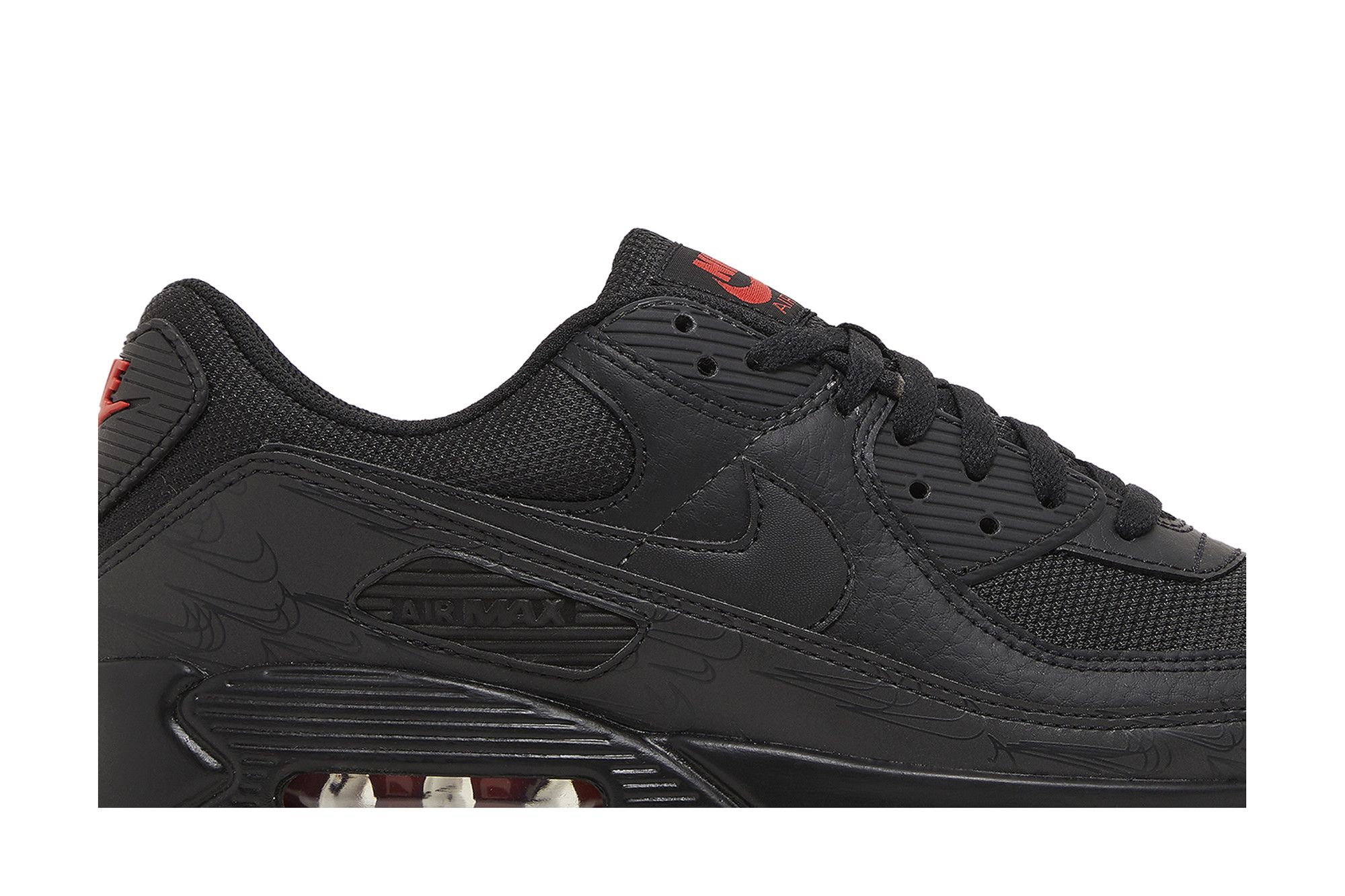 Buy Air Max 90 Black Red Reflective DZ4504 003 GOAT UK