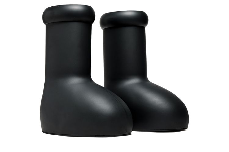 Big Black Boots Mschf MSCHF Big Red Boot (Black) Men main image 2