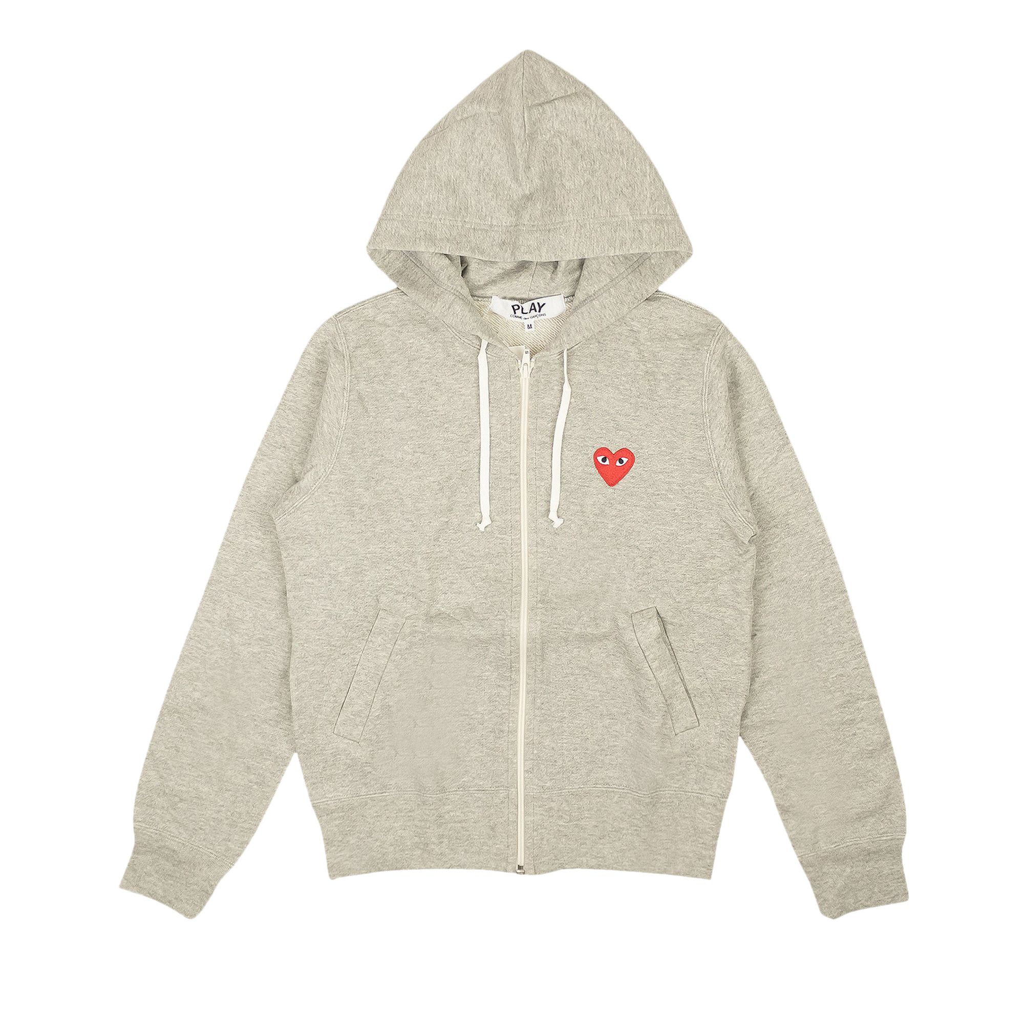 Comme des garcons zip up hoodie online