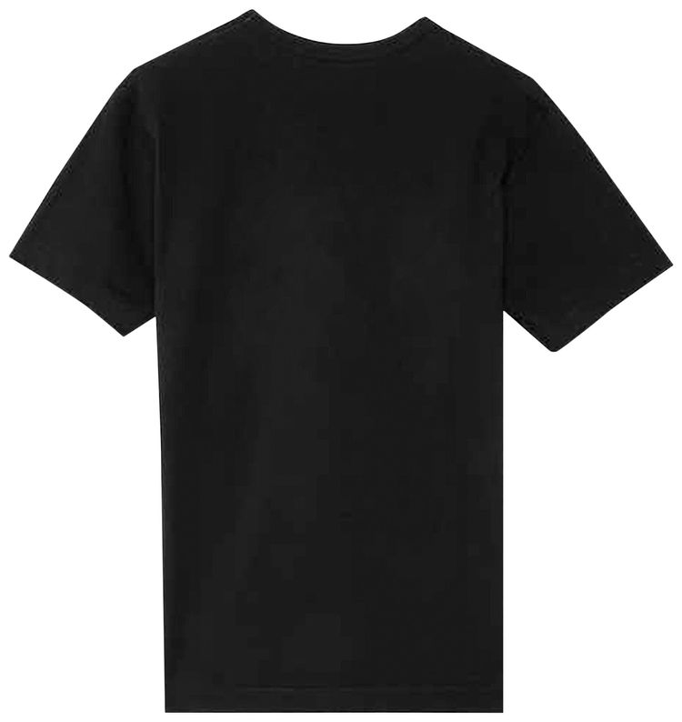 Comme des Garcons PLAY Heart T Shirt Black