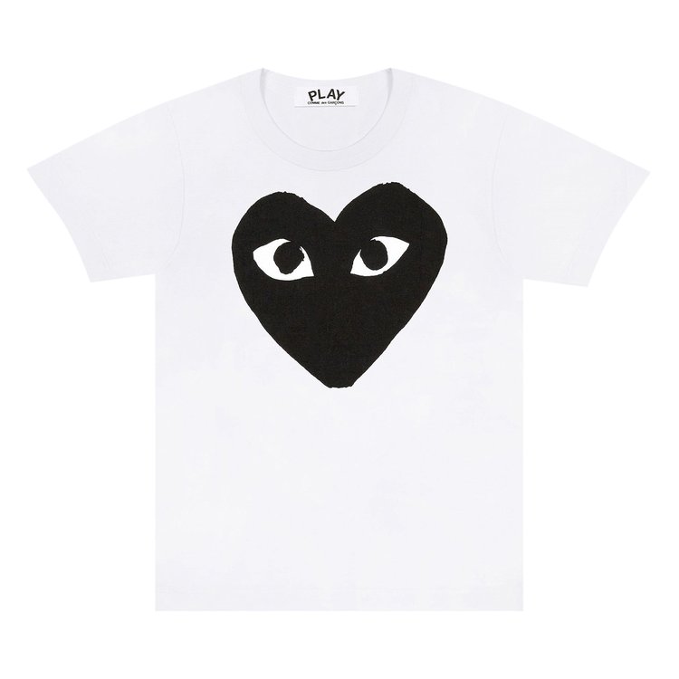 Comme des Garçons PLAY Black Heart T-Shirt 'White'