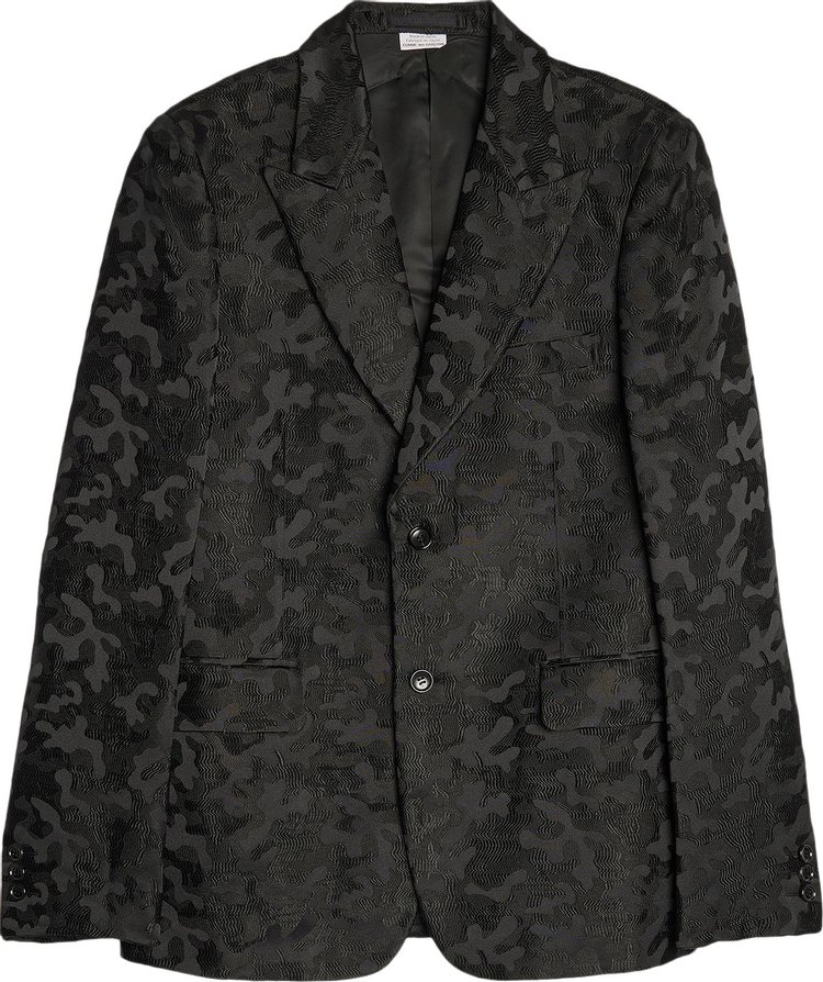 Comme des Garçons Homme Plus Jacquard Jacket 'Black'