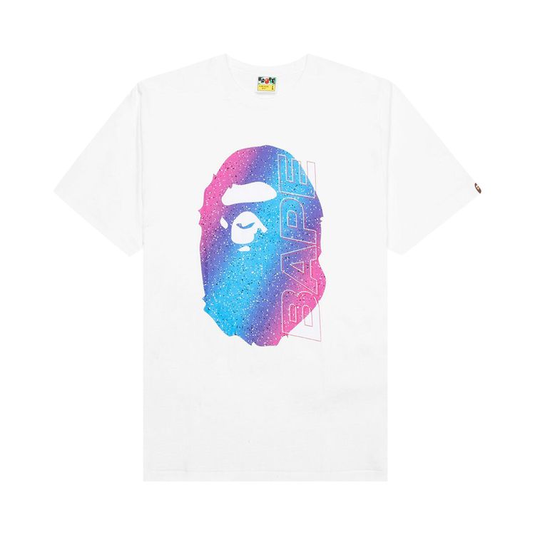 BAPE Electro Neon Tee White