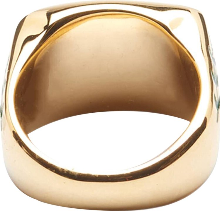 Casablanca Tennis Club Ring Gold