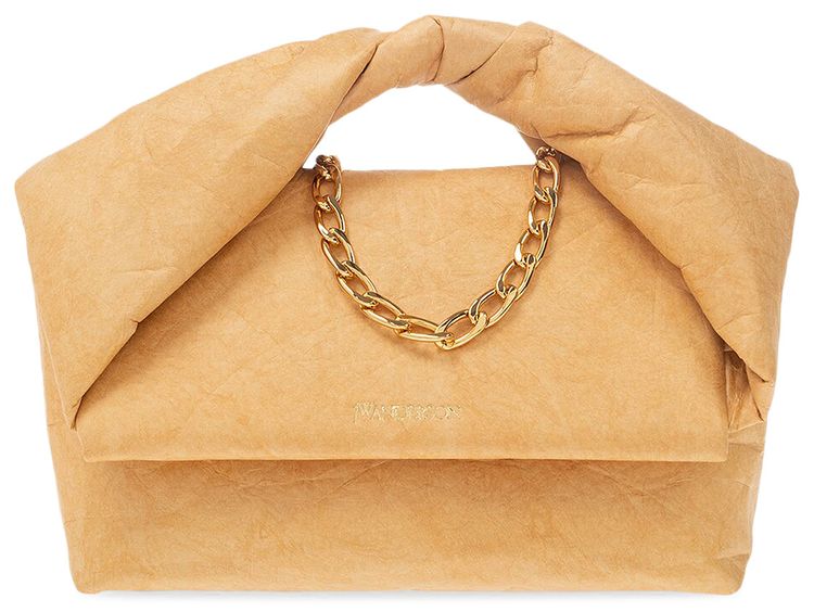 JW Anderson Medium Twister Handle Bag Beige