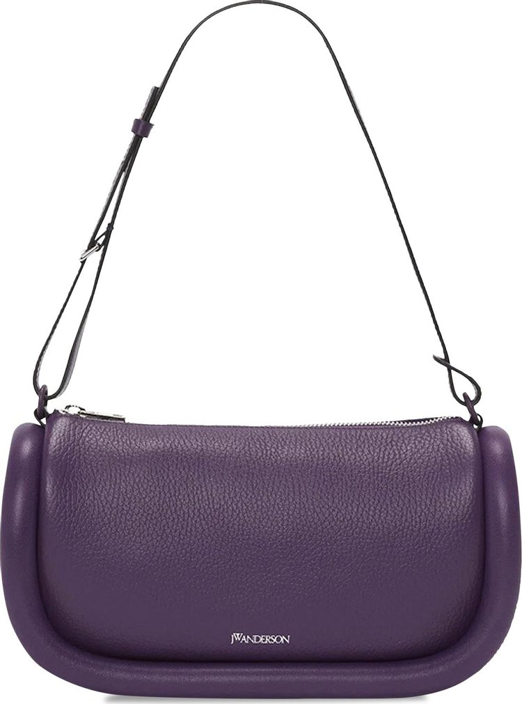 JW Anderson Bumper 15 Leather Shoulder Bag Purple