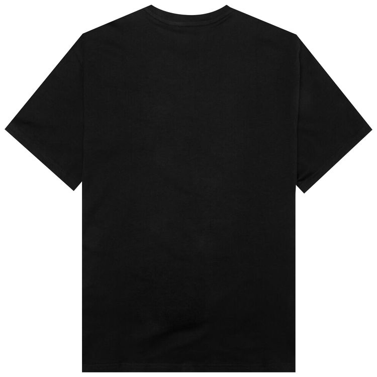 JW Anderson Embroidered Bunny T Shirt Black