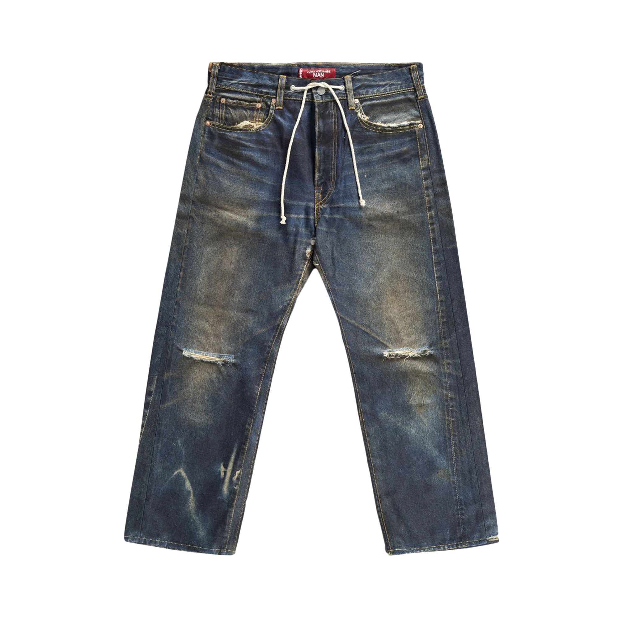 Buy Junya Watanabe x Levi's Denim Print Pants 'Indigo' - WK P902