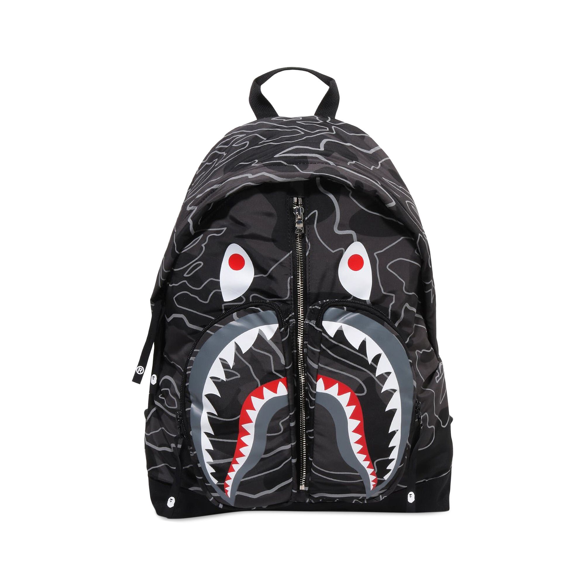 バッグ BAPE Space Camo Shark Day Pack