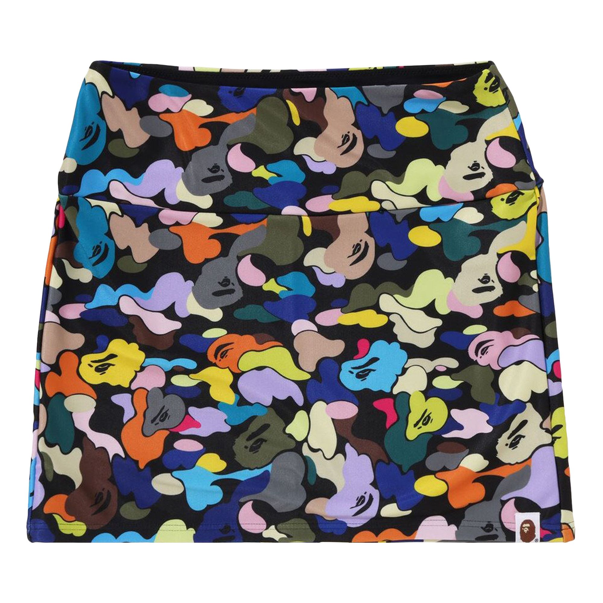 Buy BAPE Multi Camo Mini Skirt 'Black' - 1J80 255 001 BLACK