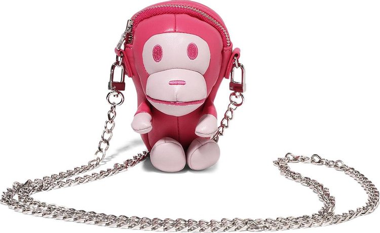 BAPE Baby Milo Mini Shoulder Bag Pink