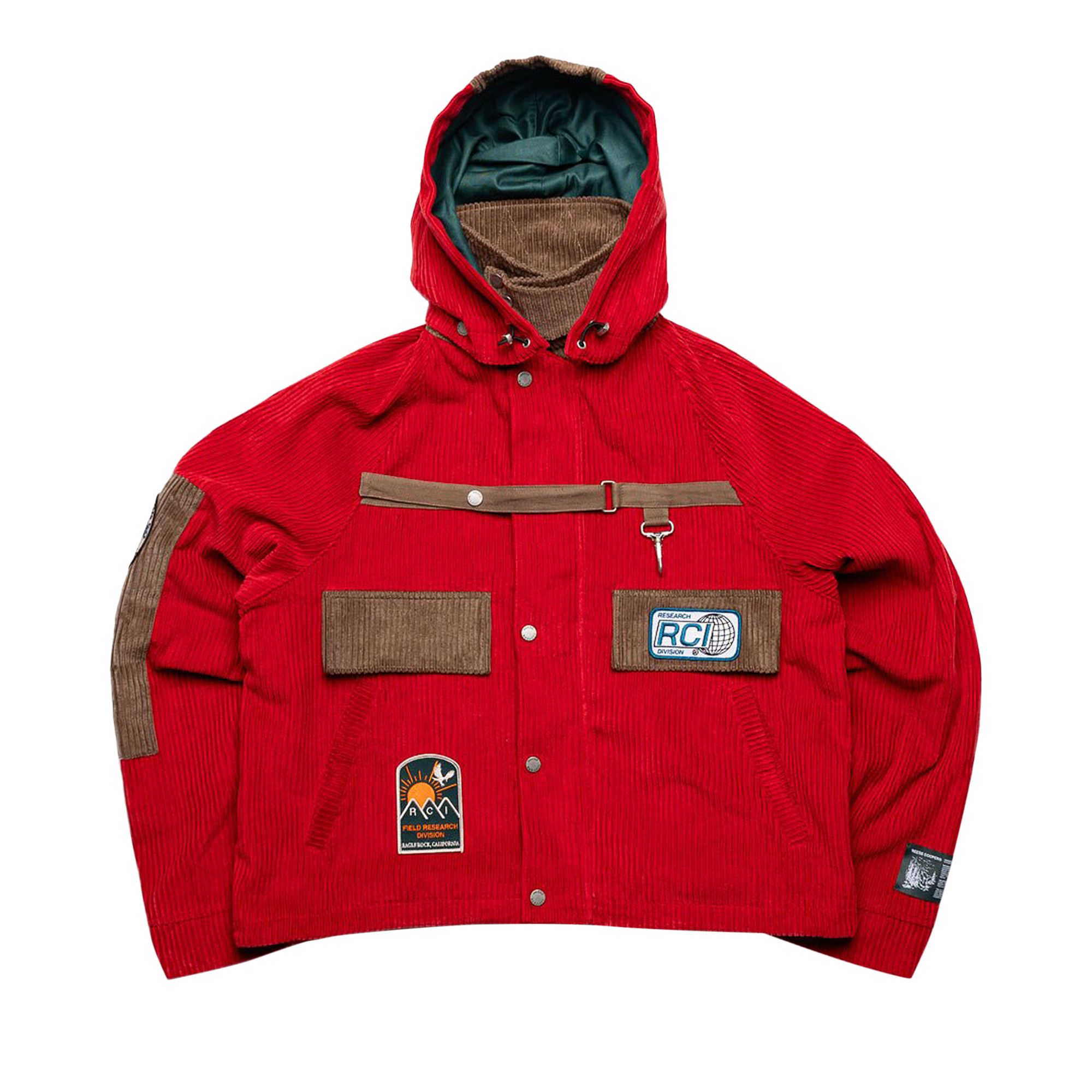 Achetez des Reese Cooper Corduroy Hunting Jacket Red DP00023 GOAT FR