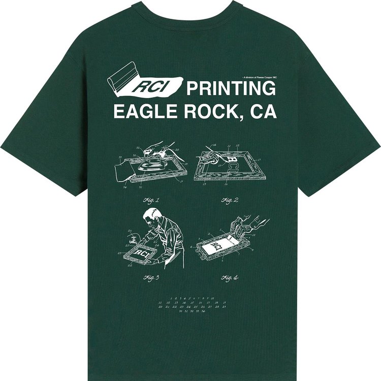 Reese Cooper RCI Printing T Shirt Forest