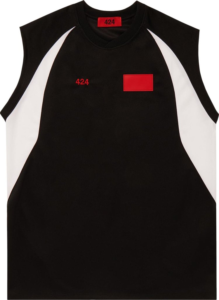 424 Sleeveless Tee 'Black'