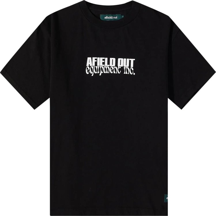 Afield Out Supply Short-Sleeve Tee 'Black'