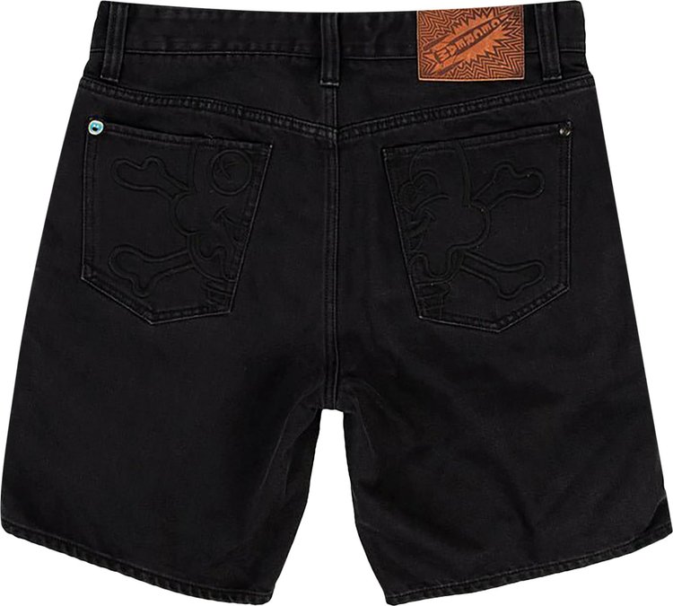 Icecream Jean Shorts Black