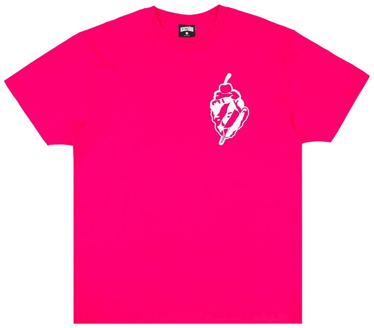 Icecream Face Off Short Sleeve Tee Pink